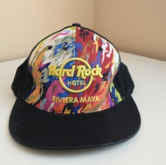 HARD rock hotel Riviera Maya snap back ball cap Adult OS - Picture 2 of 7